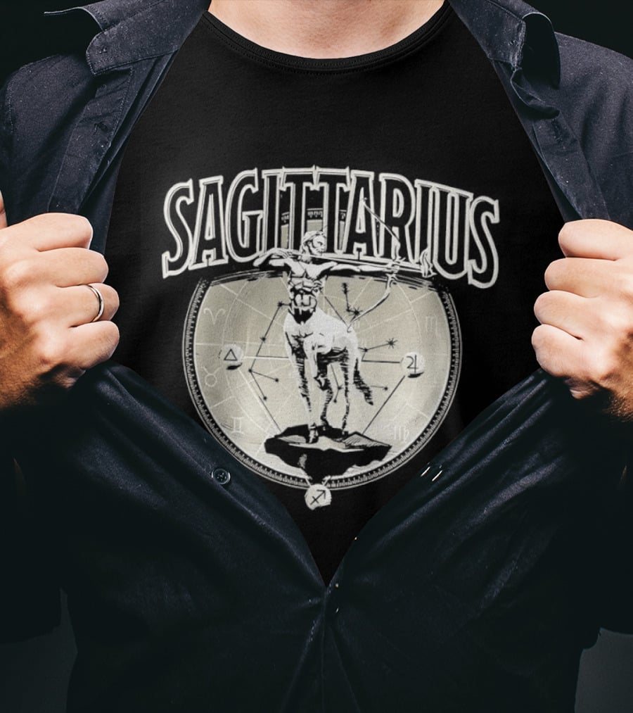 Sagittarius Zodiac Centaur Astrology T-Shirt