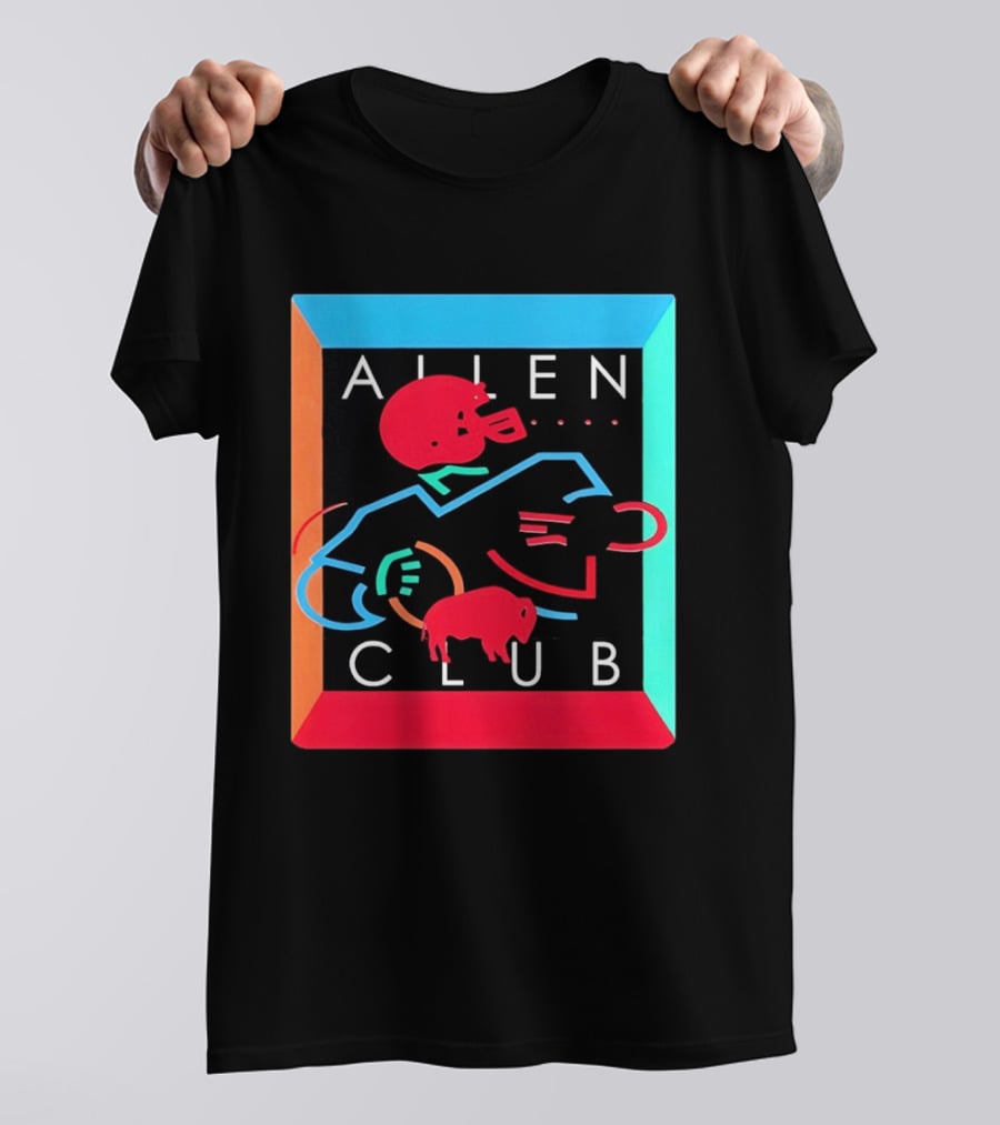 Allen Club Buffalo Bills Helmet Buffalo T-Shirt