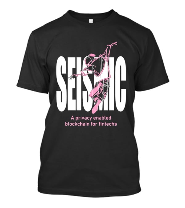 Seismic Privacy Enabled Blockchain For Fintechs T-Shirt