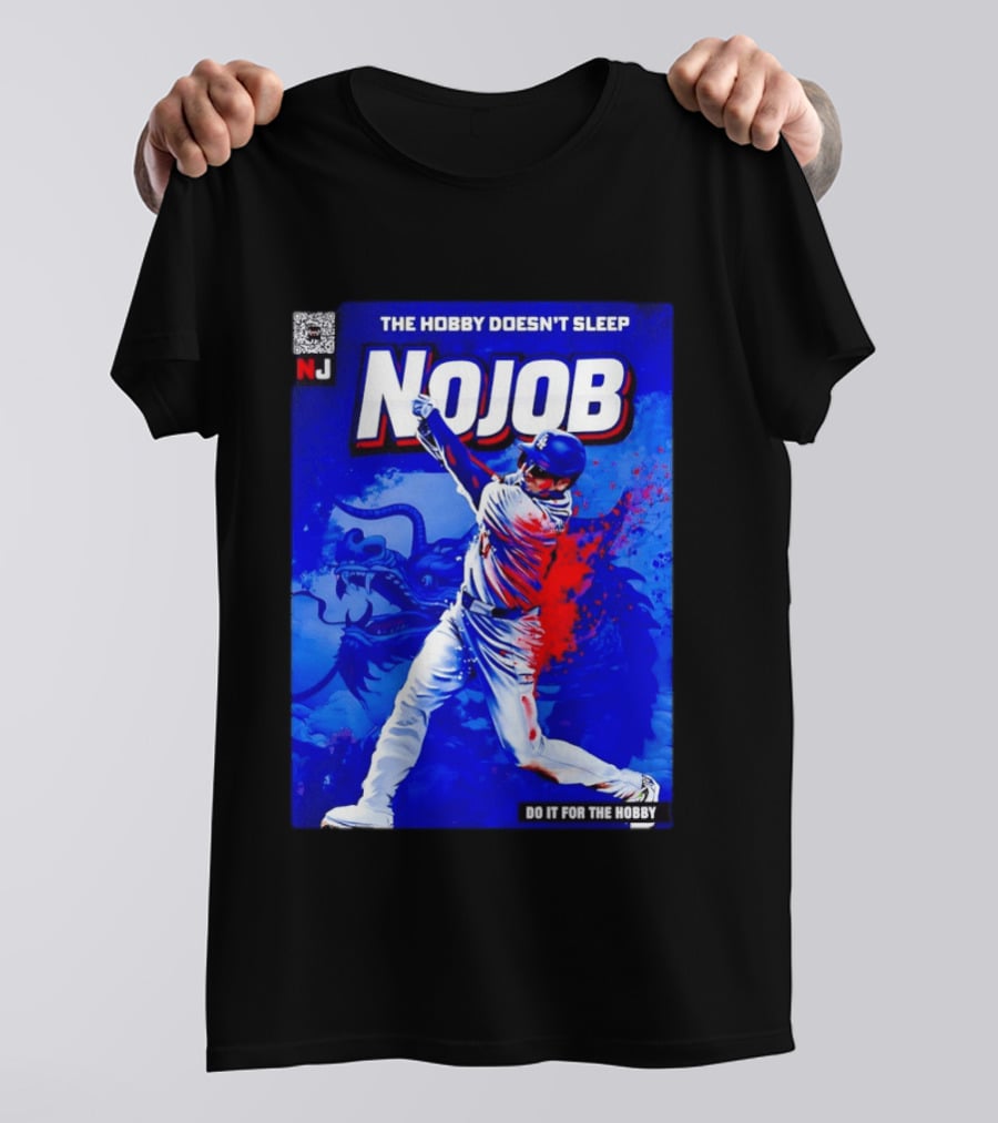 Shohei Ohtani Nojob The Hobby Doesn't Sleep Do It For The Hobby Baseball Dragon T-Shirt