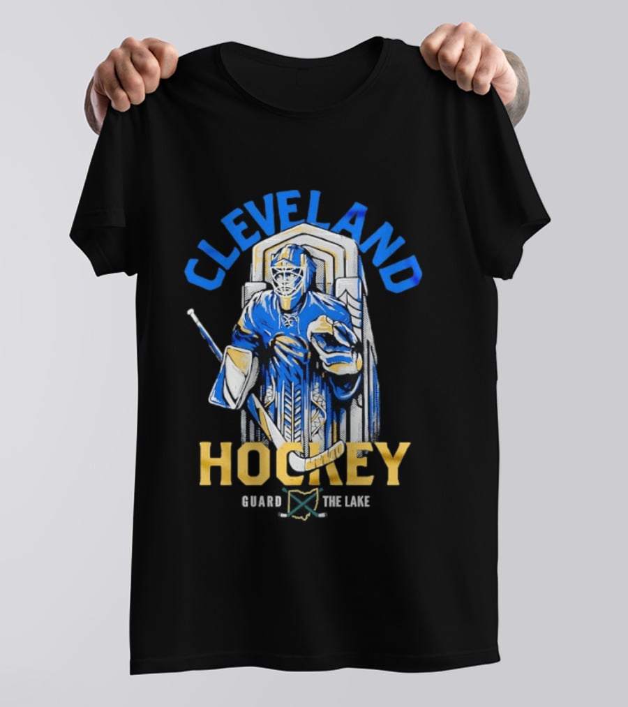 Cleveland Hockey Monsters Guard The Lake T-Shirt