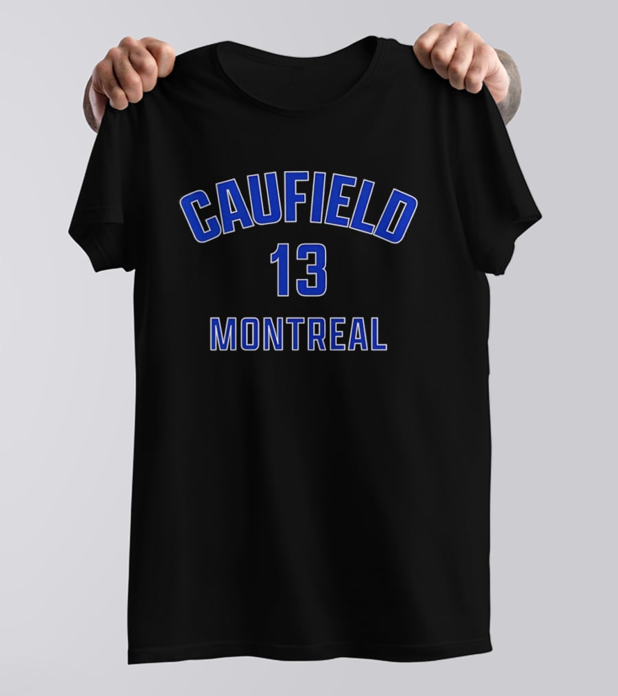 Caufield 13 Montreal Canadiens Hockey T-Shirt