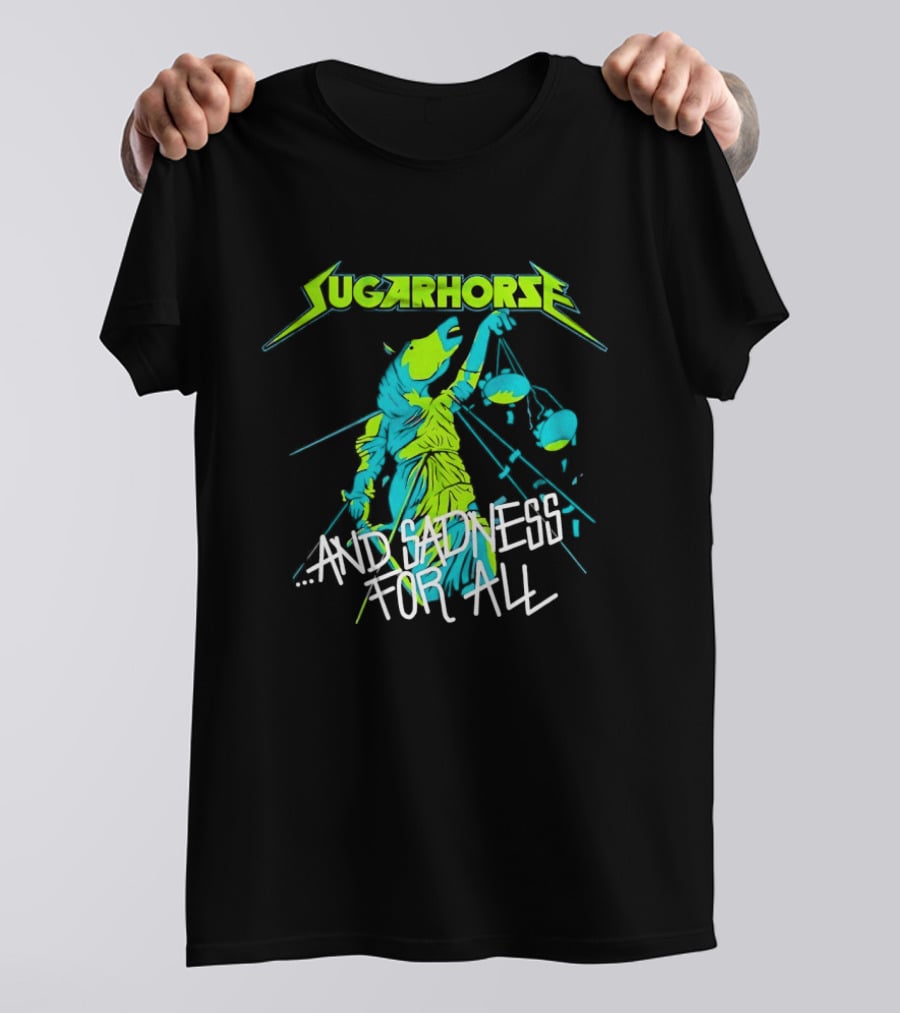 Sugarhorse And Sadness For All Statue T-Shirt