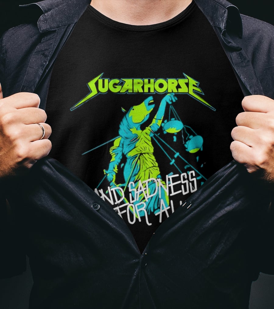 Sugarhorse And Sadness For All Statue T-Shirt