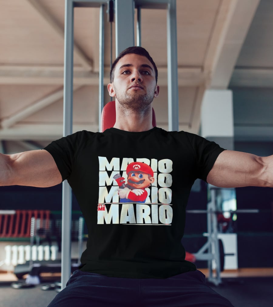 Mario Bros Red Movie It's A Me T-Shirt