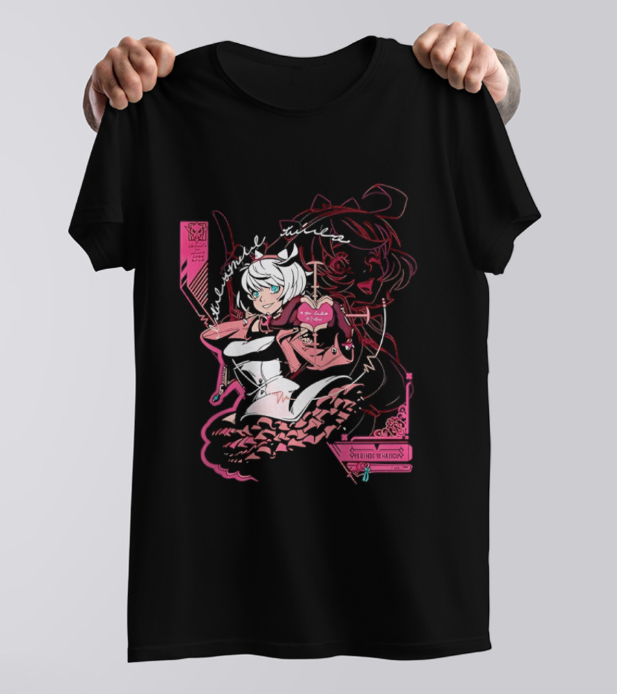 Elphelt Valentine Guilty Strive Eighty Sixed Valentines Day Gaming Character Floral T-Shirt