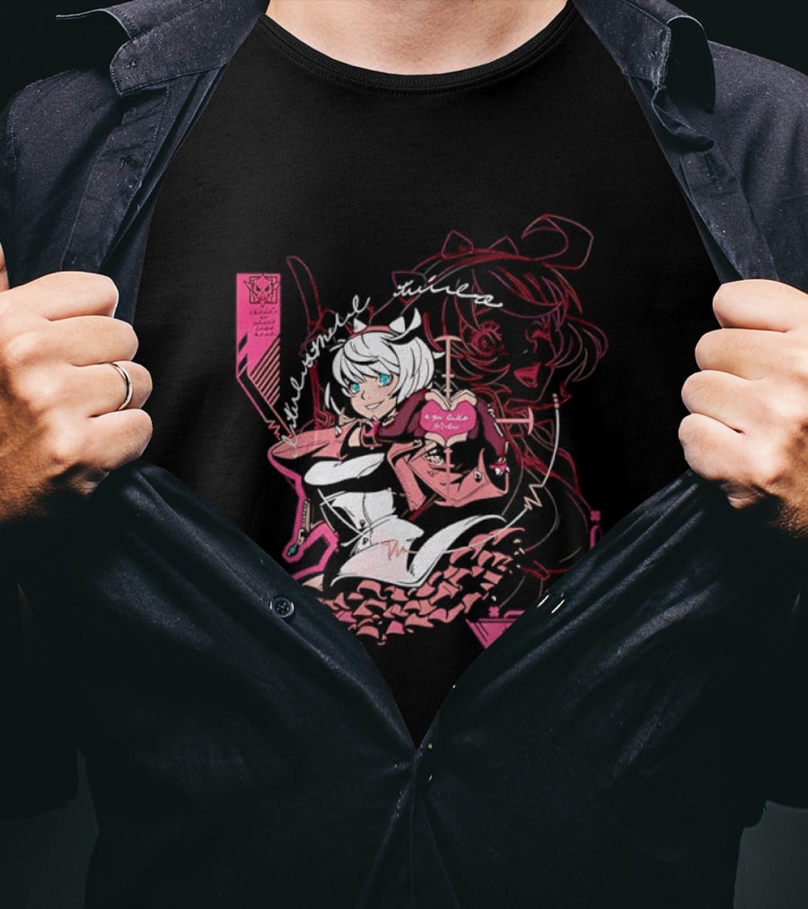 Elphelt Valentine Guilty Strive Eighty Sixed Valentines Day Gaming Character Floral T-Shirt