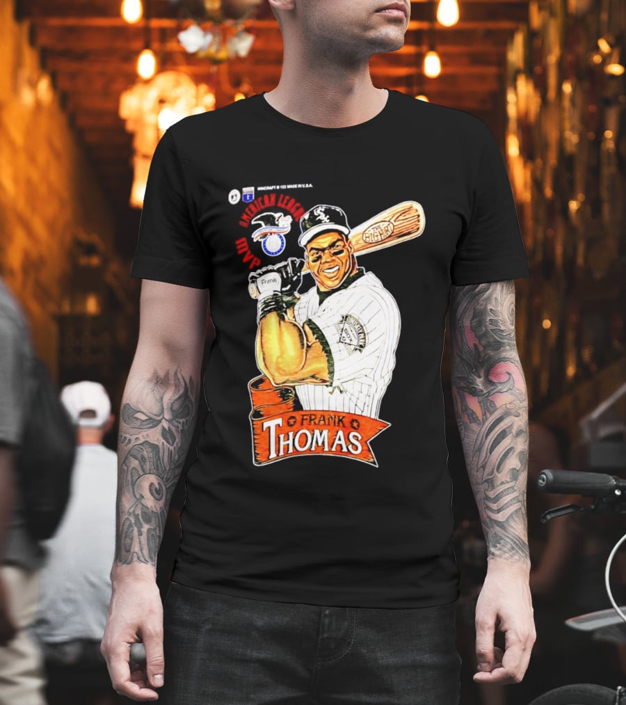Frank Thomas Chicago White Sox MVP The Big Hurt Baseball Legend T-Shirt