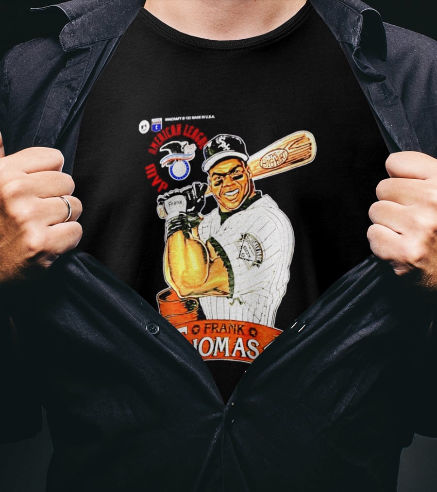 Frank Thomas Chicago White Sox MVP The Big Hurt Baseball Legend T-Shirt