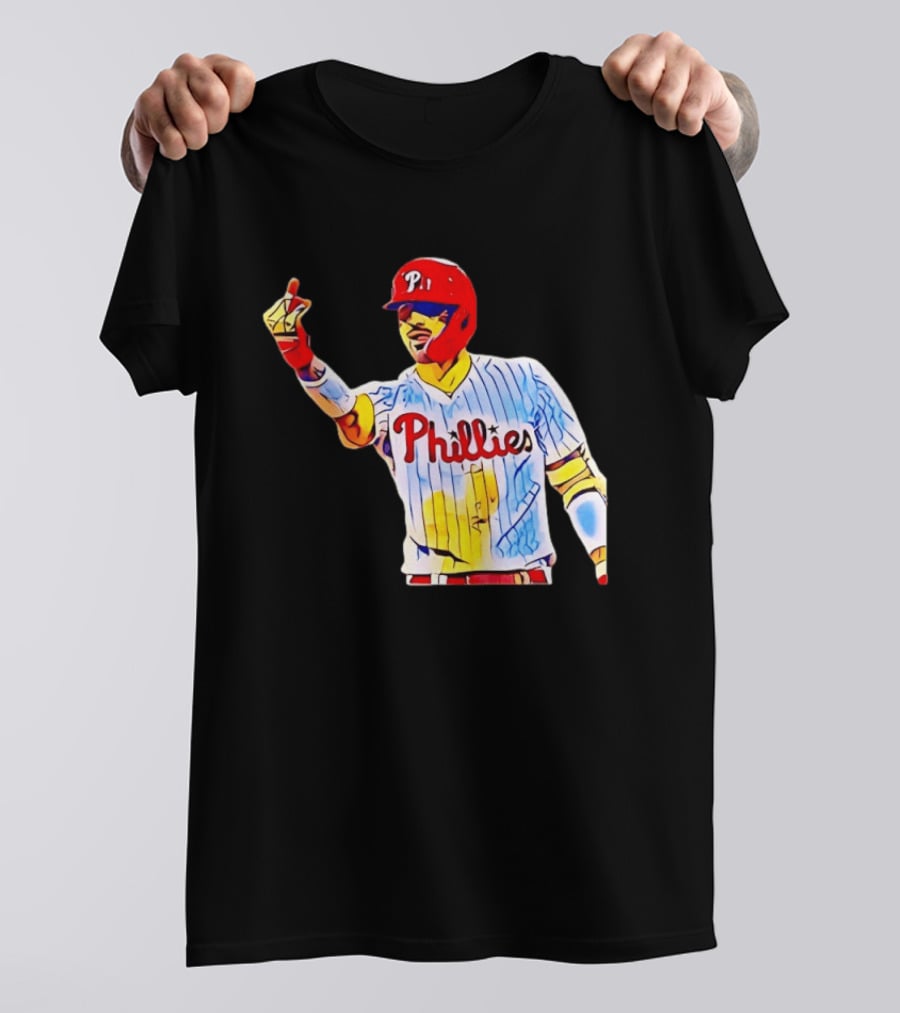 Philadelphia Phillies Nick Castellanos Gesture Baseball Moment T-Shirt