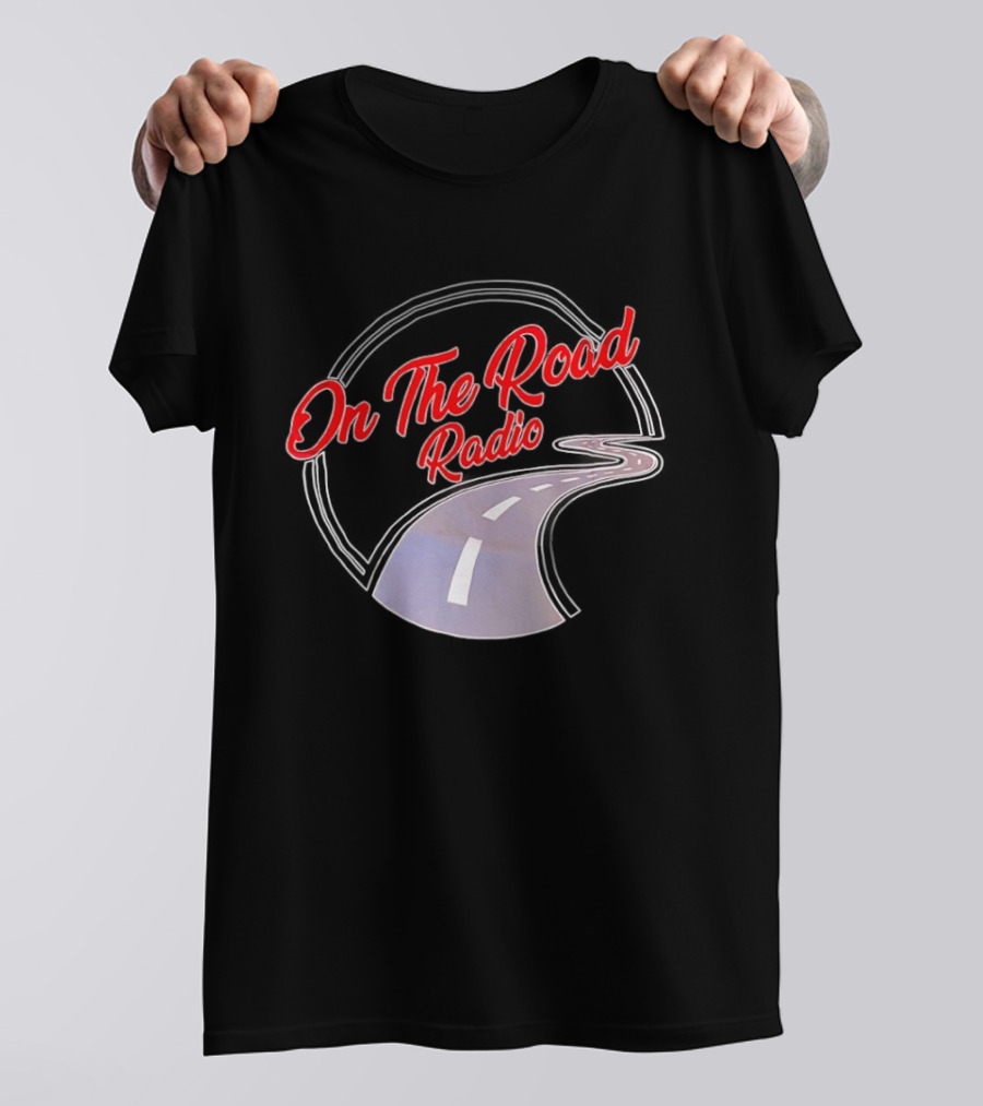 On The Road Radio Winding Highway Adventure T-Shirt
