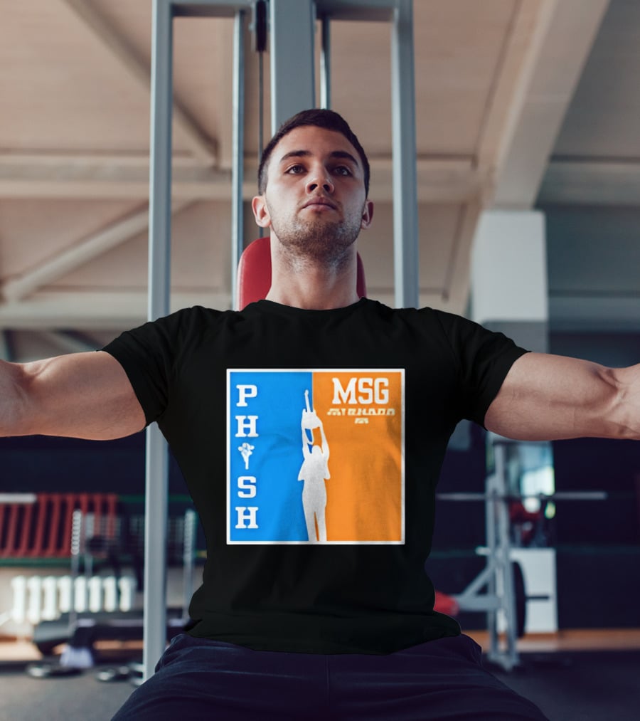 PHISH MSG Silhouette Guitar Concert Event T-Shirt