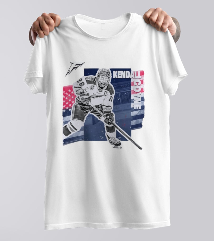 Kendall Coyne Hockey Minnesota Frost Star Player USA T-Shirt