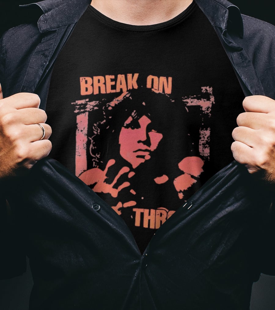 Break On Through The Doors Vintage Music T-Shirt
