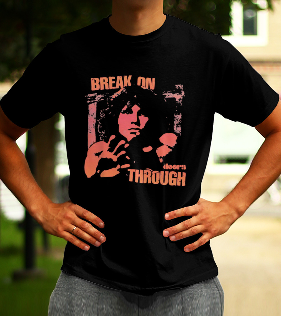 Break On Through The Doors Vintage Music T-Shirt