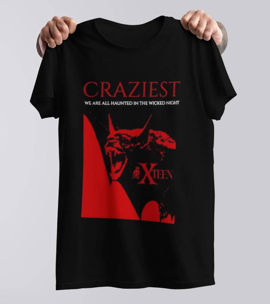 Craziest We Are All Haunted In The Wicked Night Xteen Devil T-Shirt