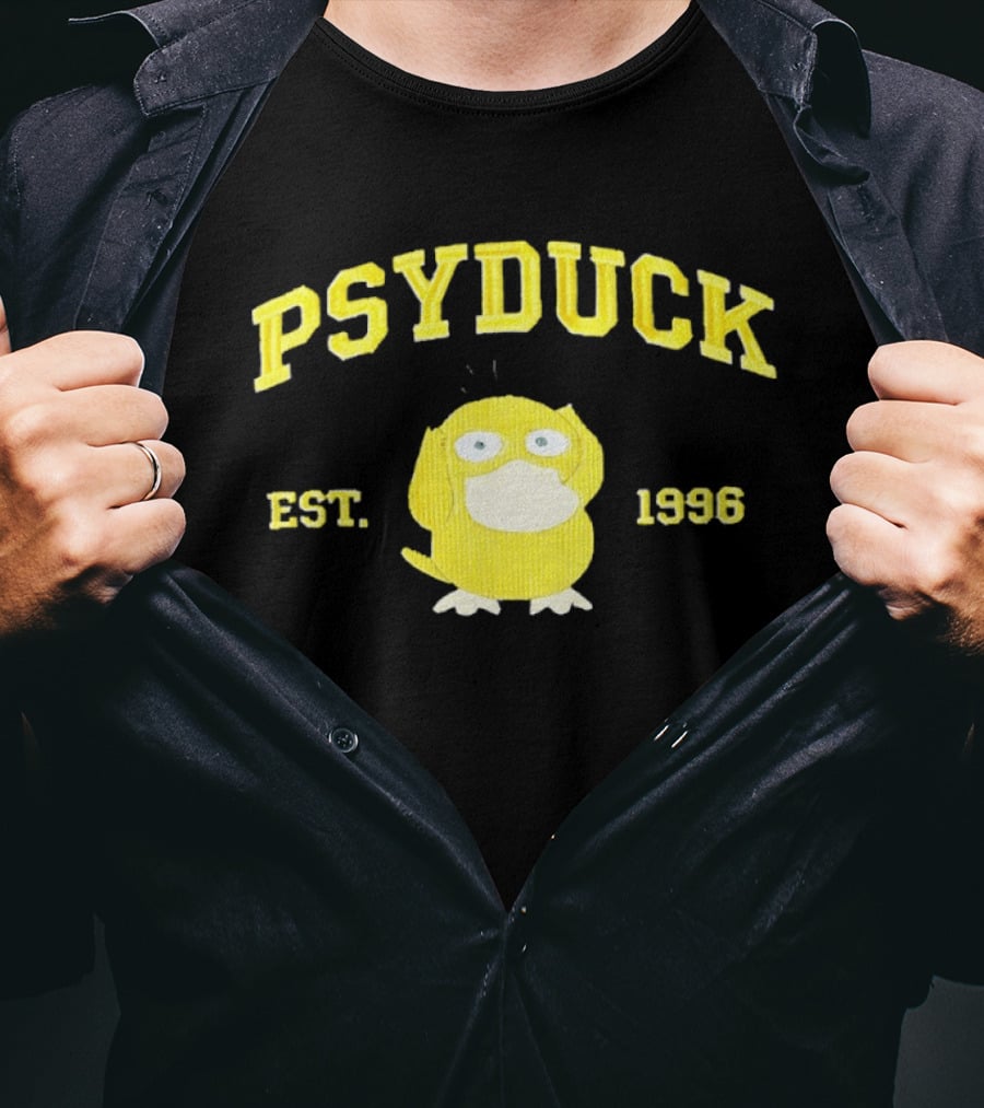 Psyduck Est 1996 Vintage Yellow T-Shirt