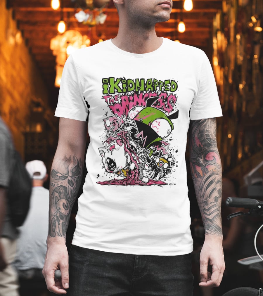 Kidnapped The Princess Invader Zim Alien Adventures T-Shirt