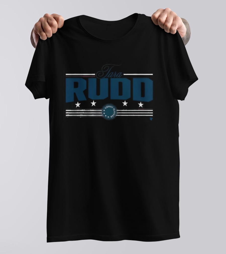 Tara Rudd Stars And Stripes USWN Stars T-Shirt