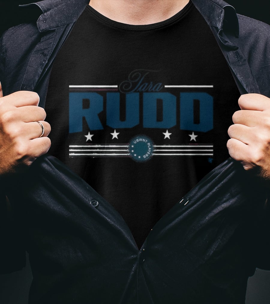 Tara Rudd Stars And Stripes USWN Stars T-Shirt