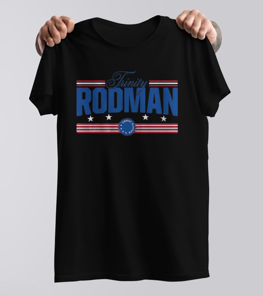 Trinity Rodman USWNT Player Stars And Stripes T-Shirt