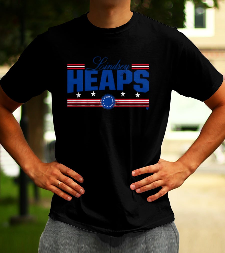 Lindsey Heaps USWNT Players Stars And Stripes T-Shirt