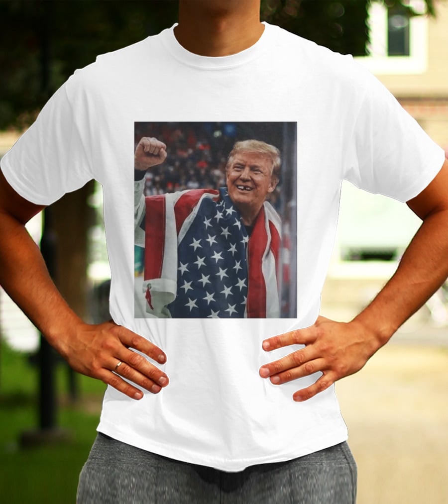 Trump Loss Teeth Gold Medal USA Olympic 2026 Victory T-Shirt