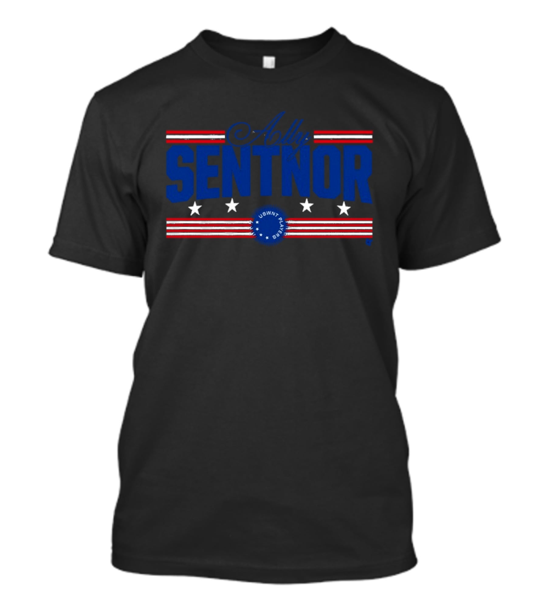 Ally Sentnor Stars And Stripes USWNT Player T-Shirt