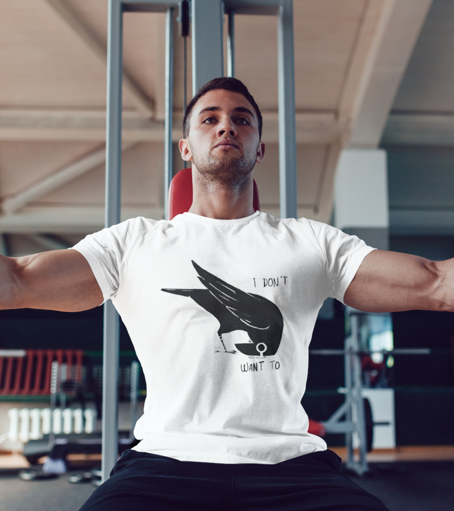 Raven I Don't Want To T-Shirt