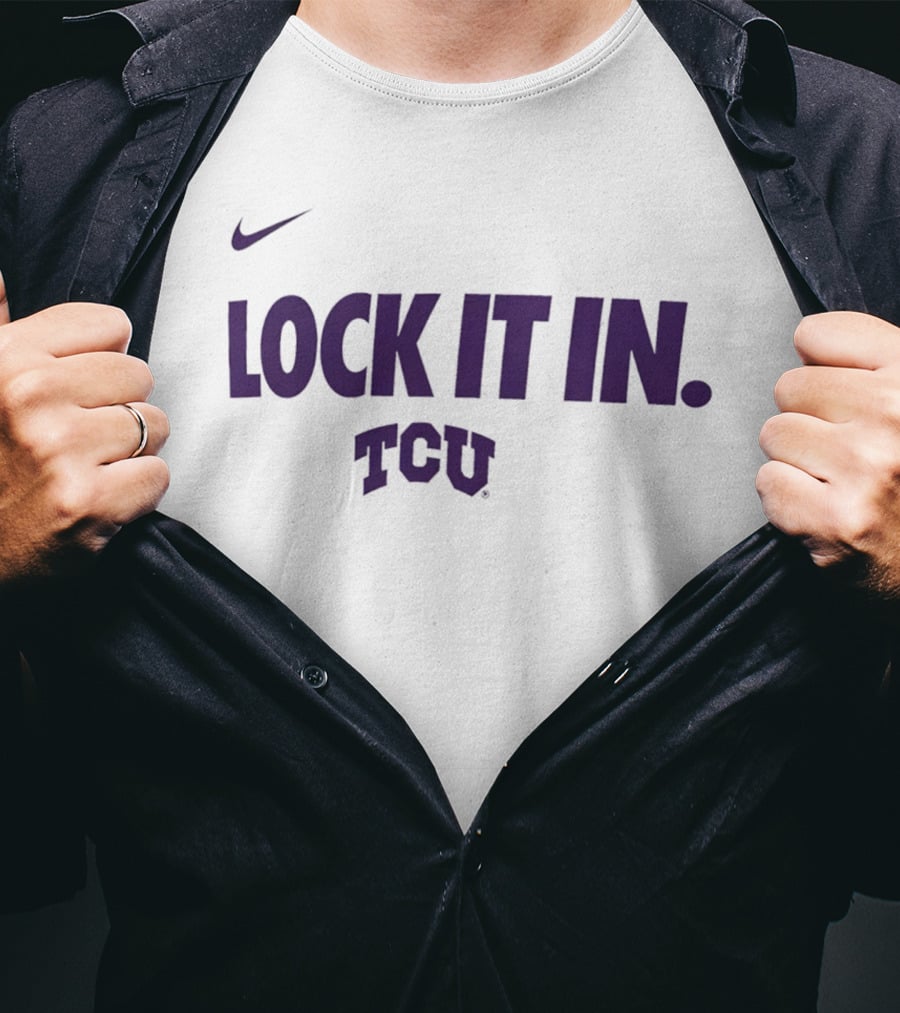 Nike TCU Horned Frogs Lock It T-Shirt