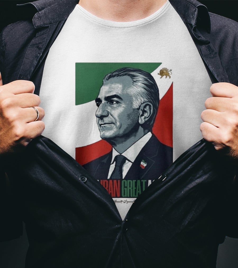 Make Iran Great Again King Reza Pahlavi T-Shirt