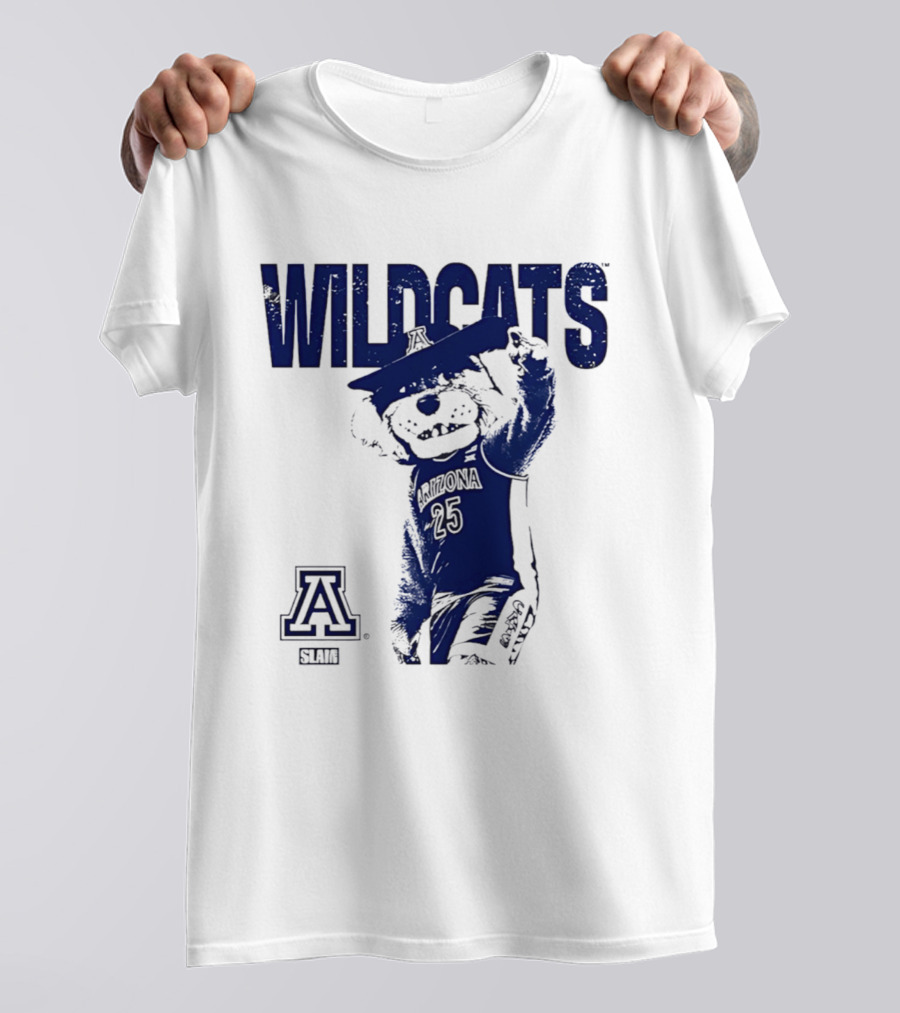 Arizona Wildcats Slam Mascot Spirit T-Shirt