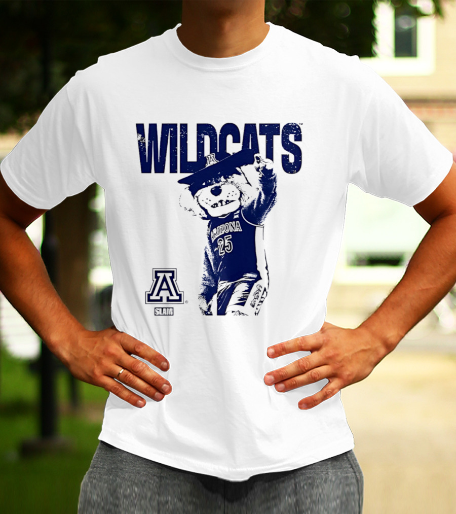 Arizona Wildcats Slam Mascot Spirit T-Shirt