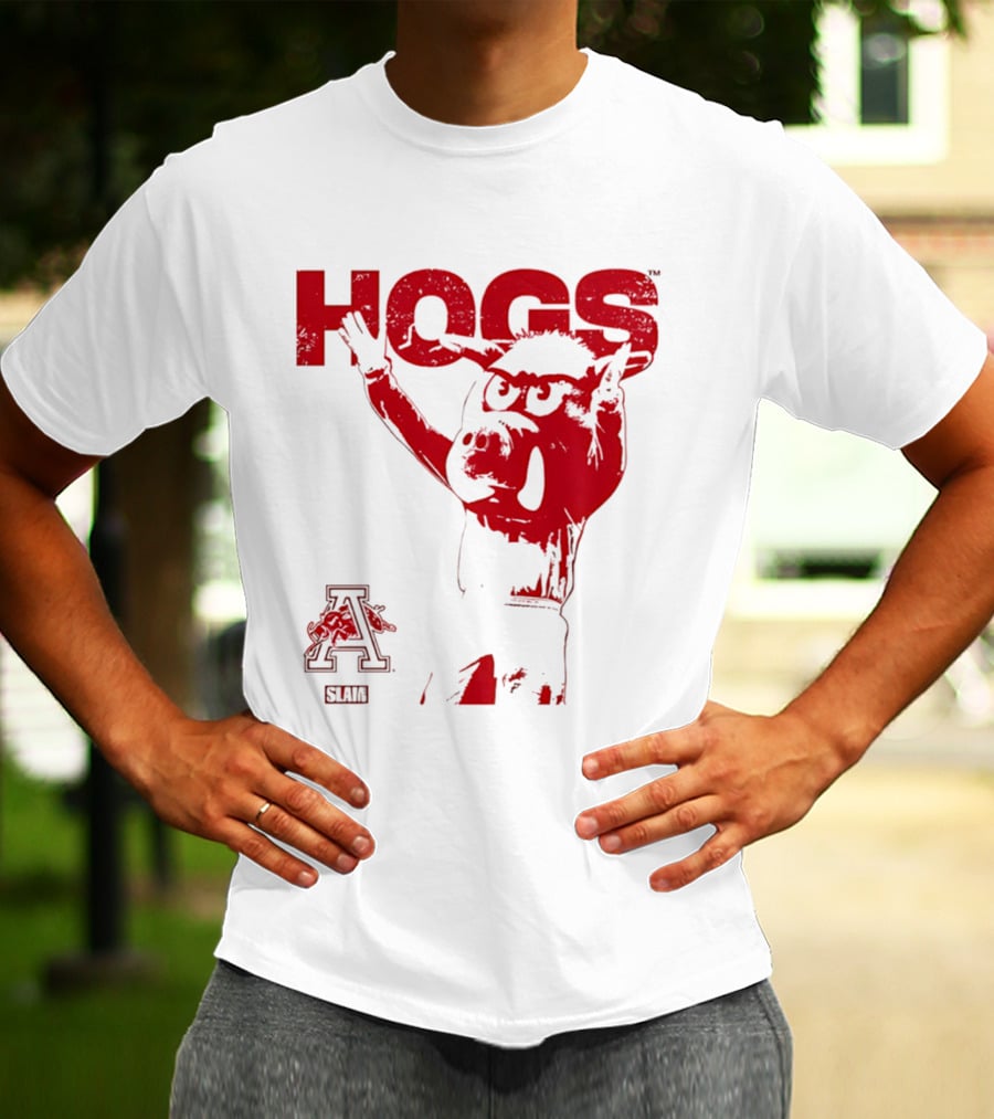 Arkansas Hogs Slam A Mode T-Shirt
