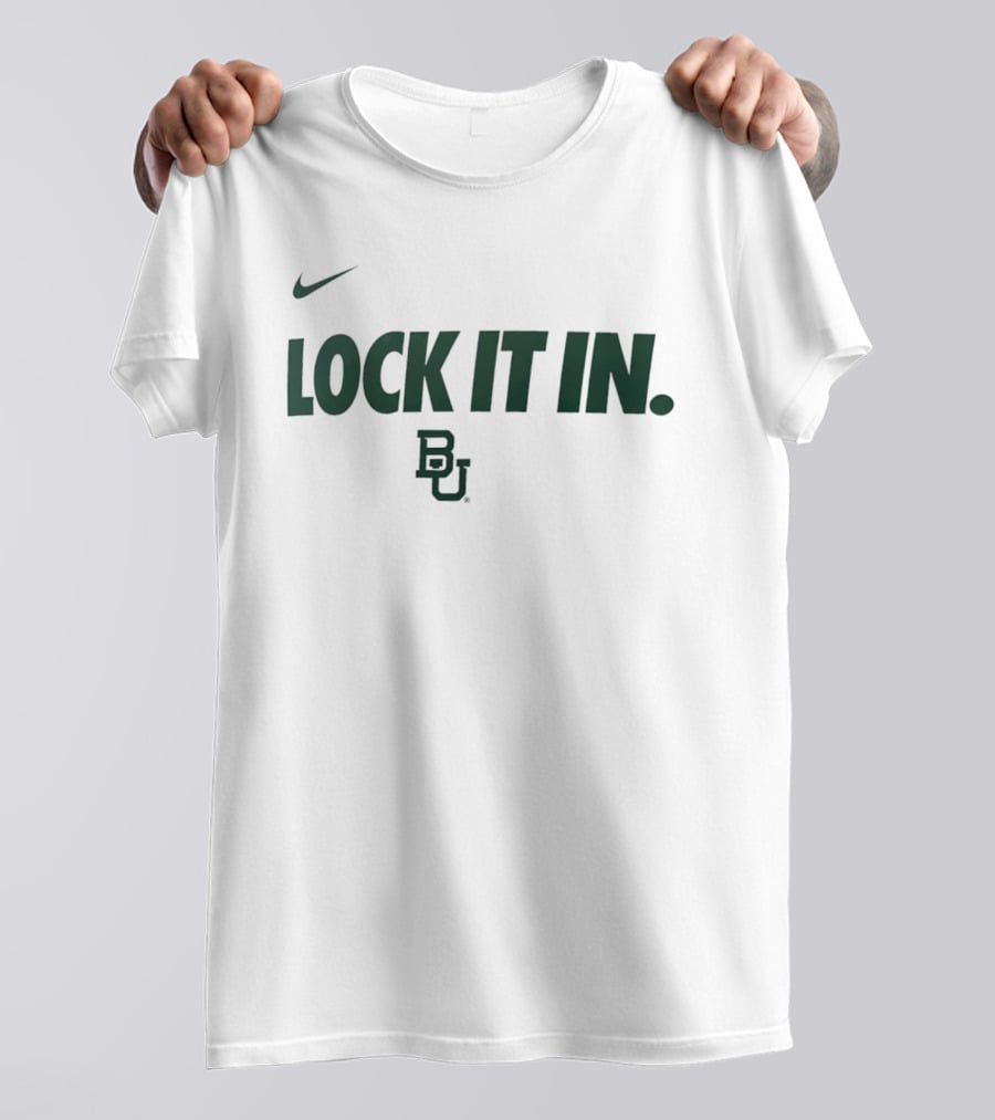 Nike Baylor Bears Lock It In BU T-Shirt