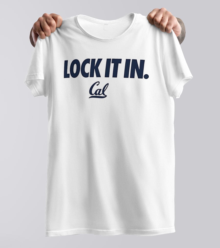 Lock It In Cal Bears 2026 T-Shirt