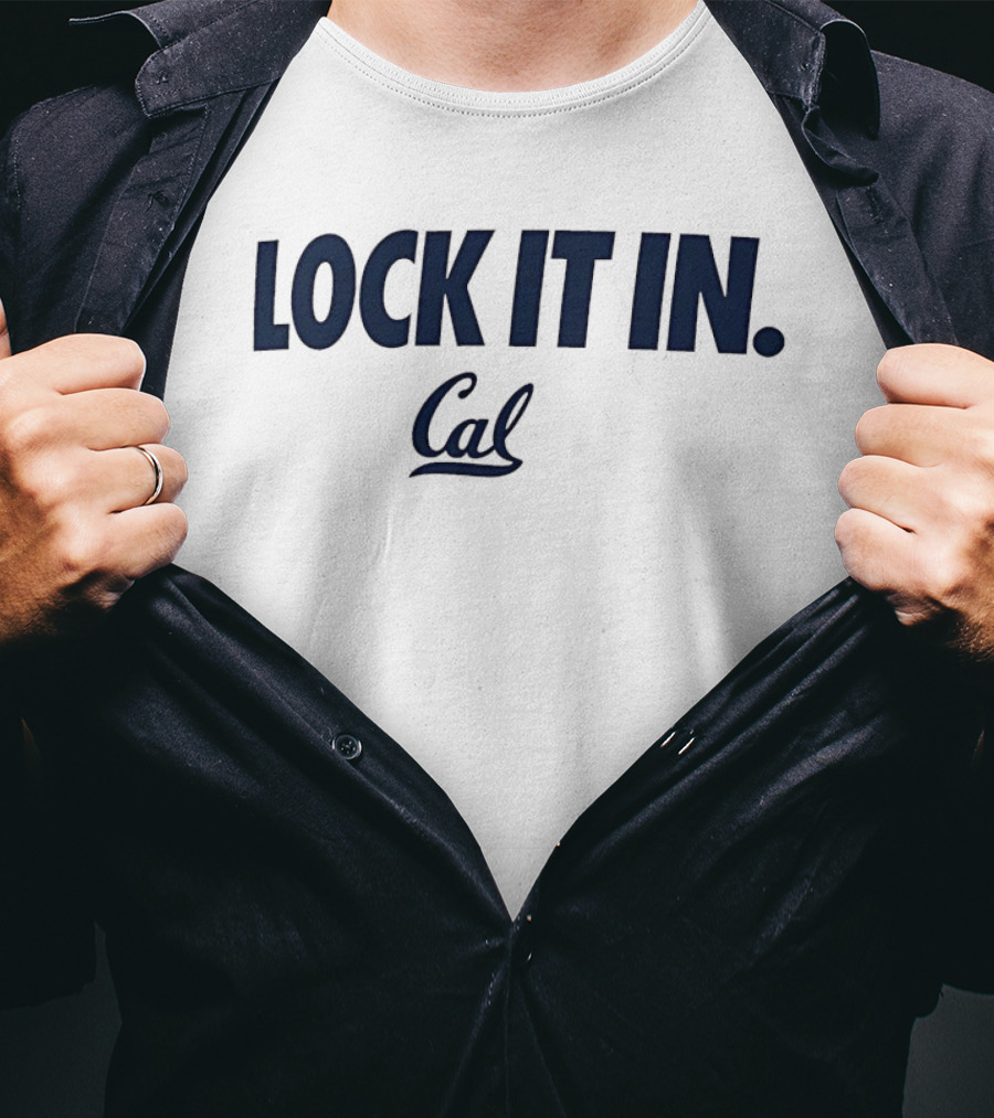 Lock It In Cal Bears 2026 T-Shirt