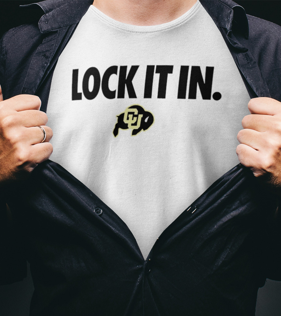 LOCK IT IN Colorado Buffaloes 2026 T-Shirt