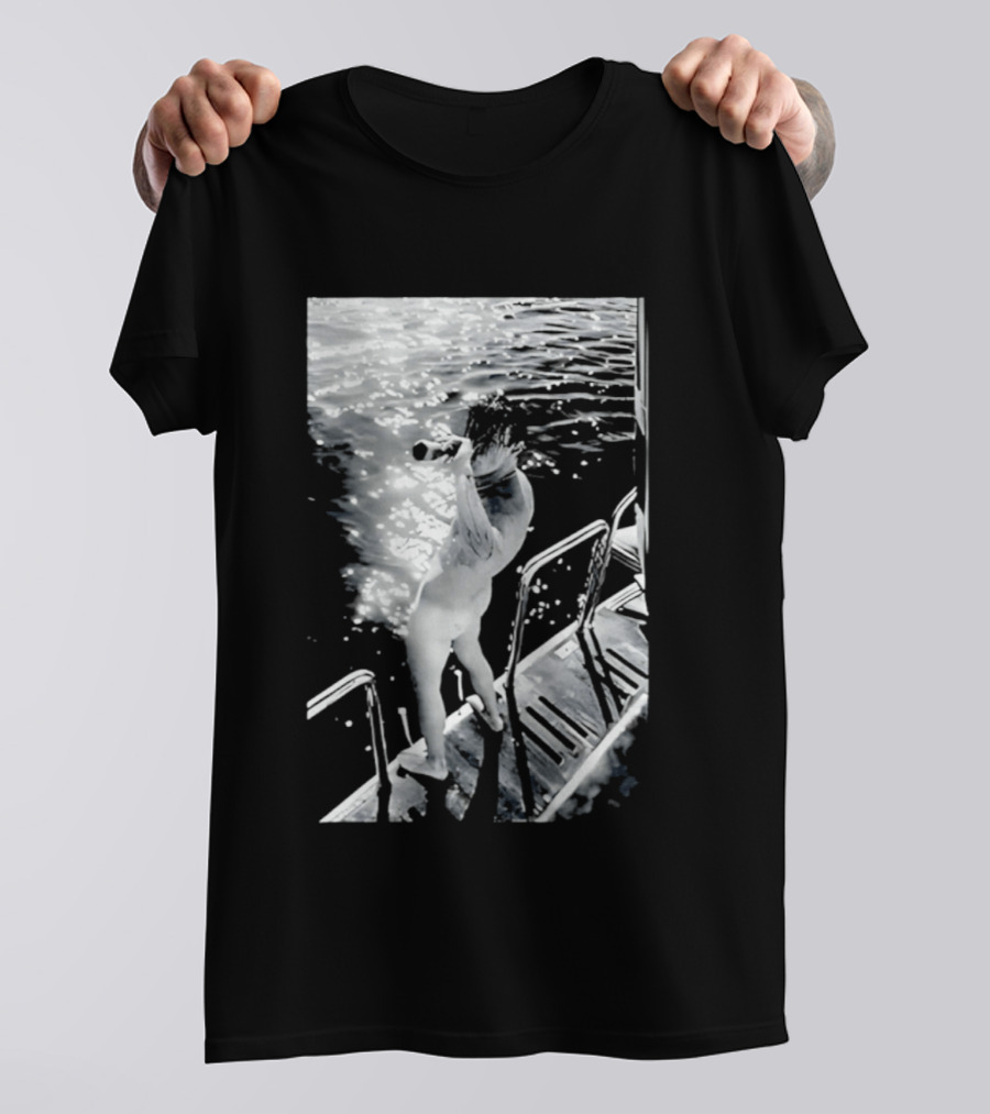 Yungblud Naked And Jumping Into Water Scene T-Shirt