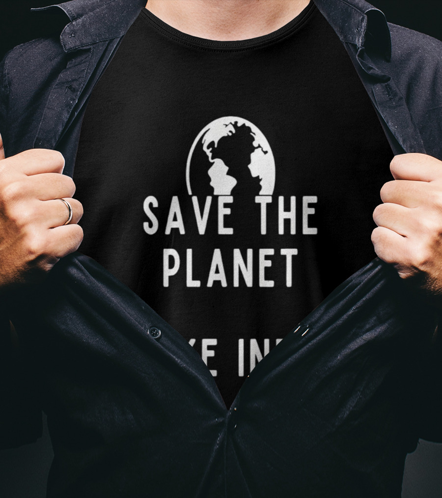 Save The Planet Nuke India T-Shirt