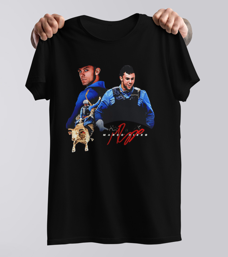 Marco Rizzo Bull Rider Champion Moment T-Shirt