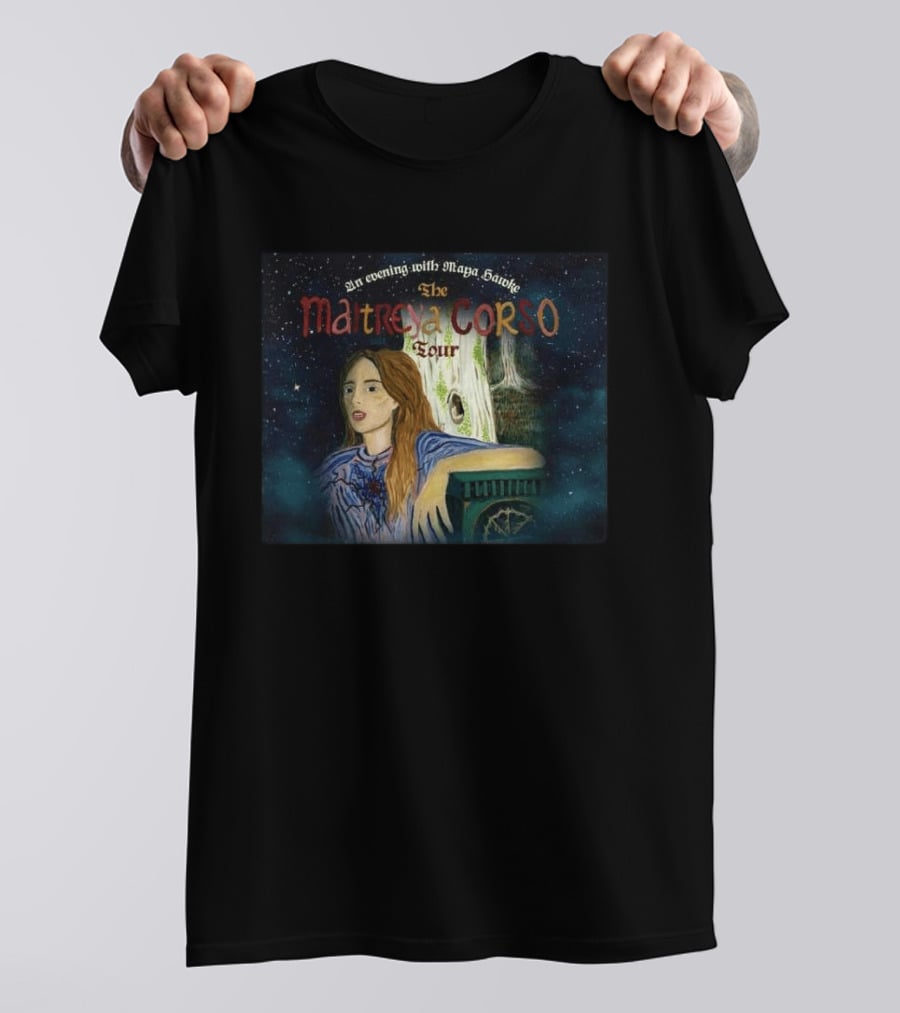 An Evening With Maya Hawke The Maitreya Corso Tour 2026 Dates T-Shirt