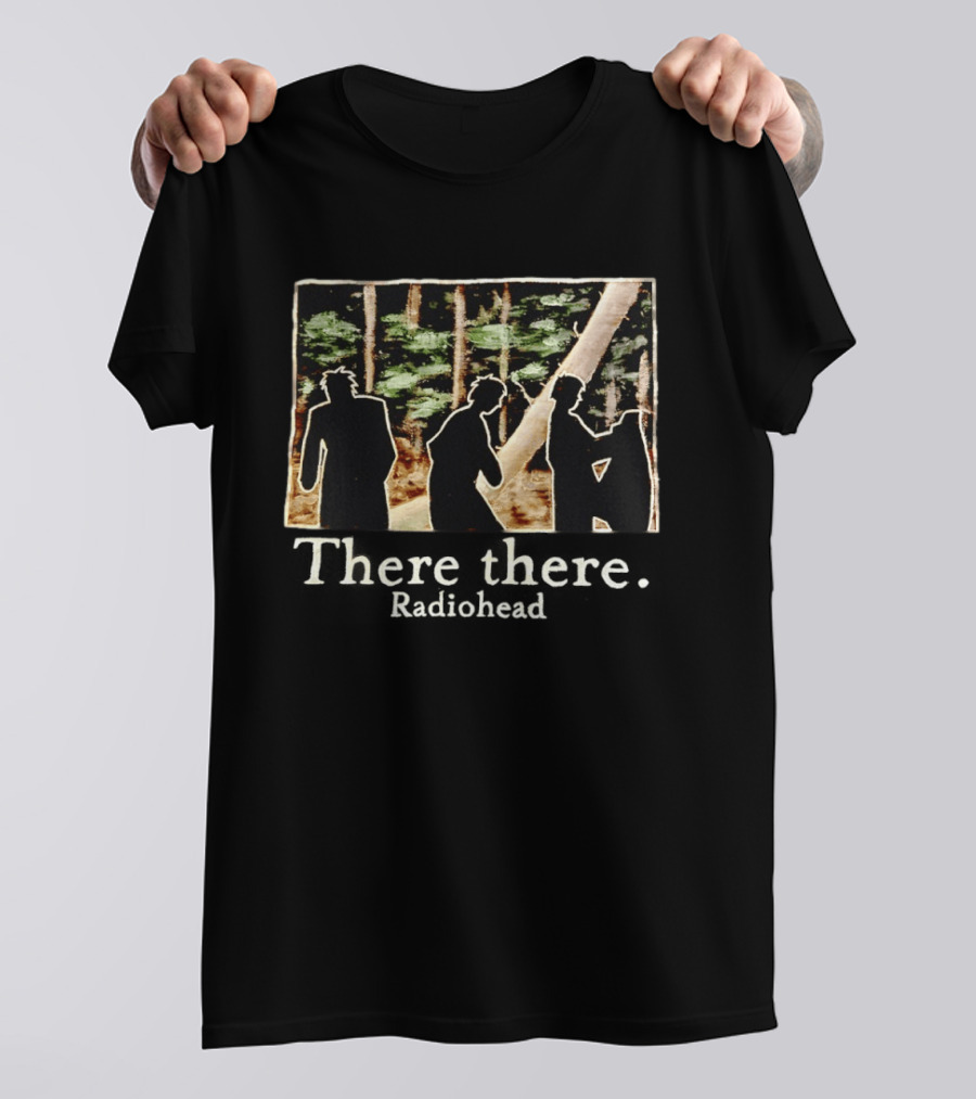 There There Radiohead Silhouettes Forest T-Shirt