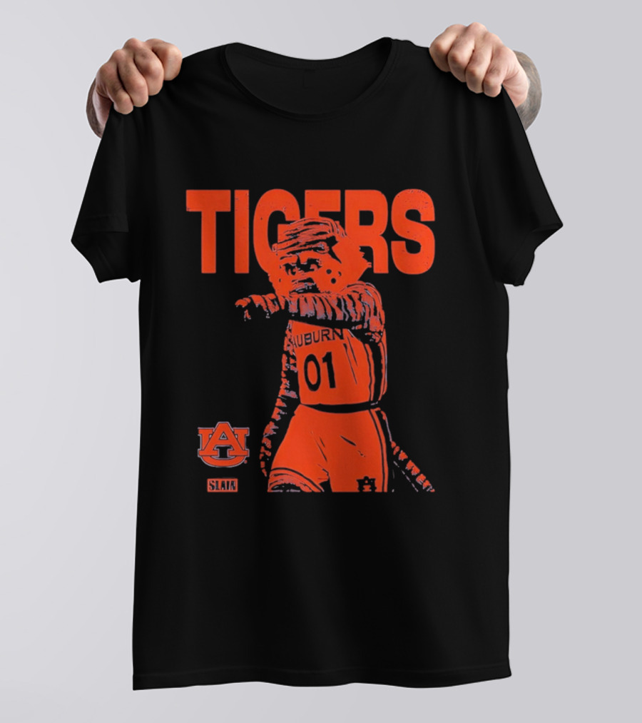 Auburn Tigers 01 Slam Auburn Sports Team T-Shirt