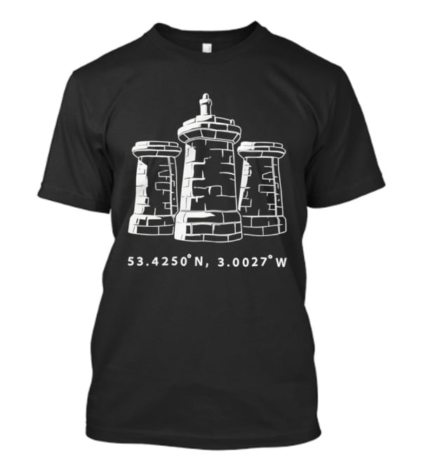 Bramley Moore Liverpool Coordinates 53.4250°N 3.0027°W T-Shirt