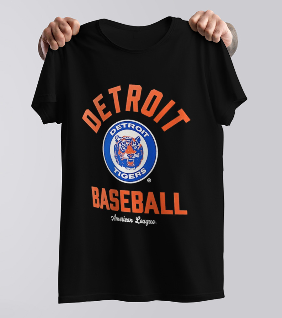 Detroit Tigers Baseball American League T-Shirt