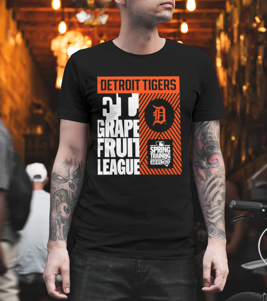 Detroit Tigers Grapefruit League Spring Training 2026 T-Shirt