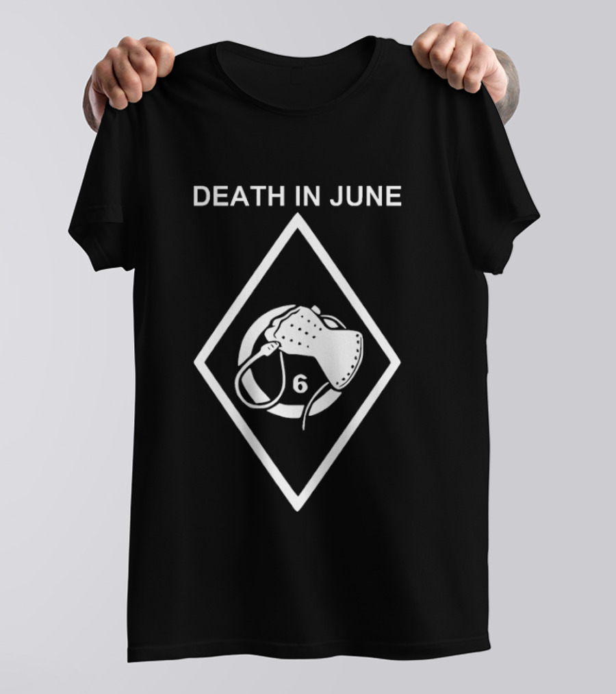 Death In June Mask Icon White T-Shirt