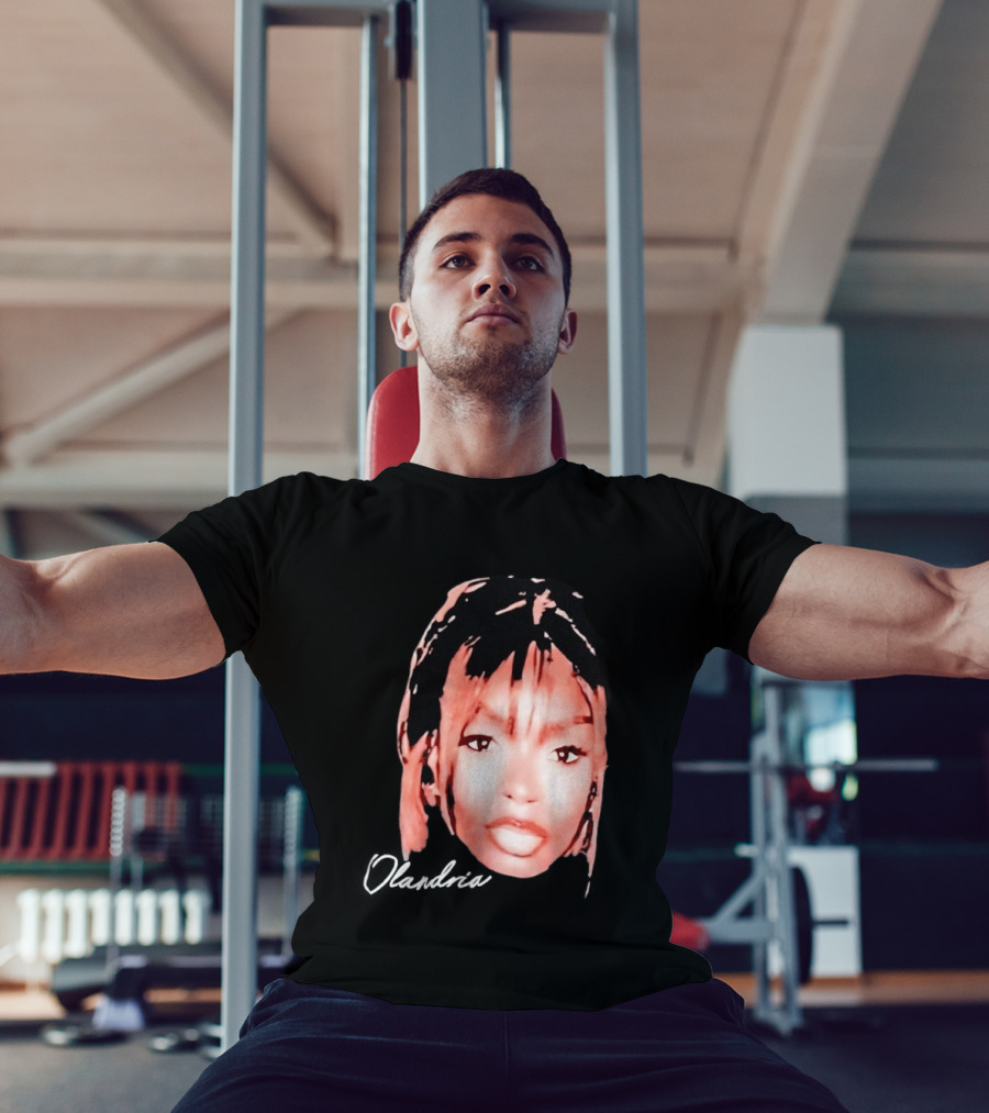 Olandria Carthen Big Face Bold Expression Trend T-Shirt