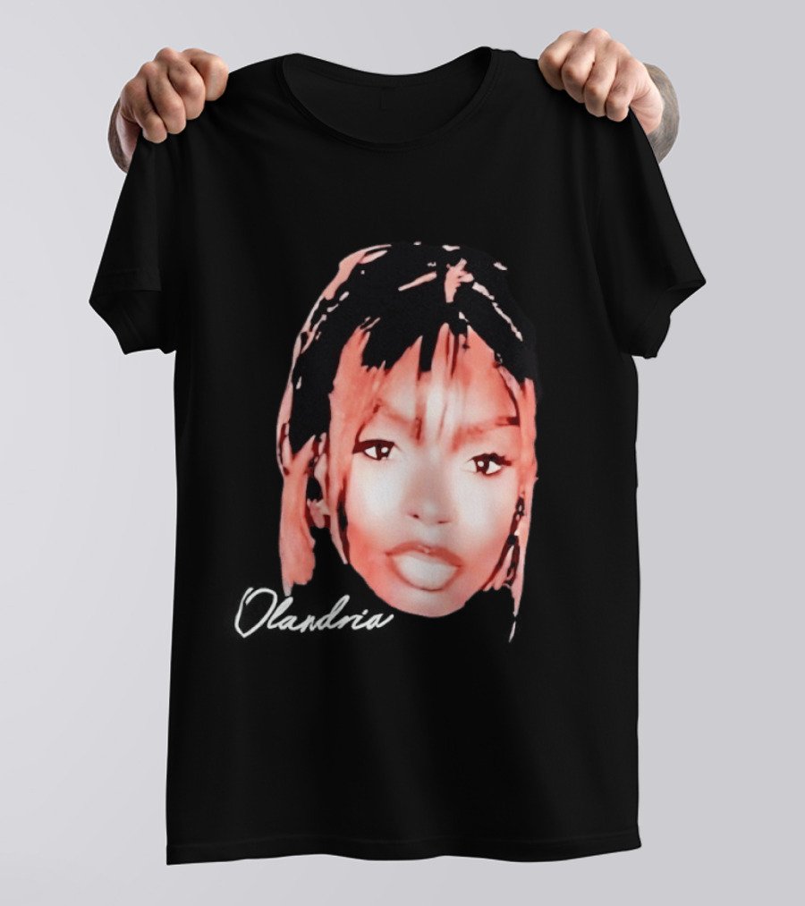 Olandria Carthen Big Face Bold Expression Trend T-Shirt